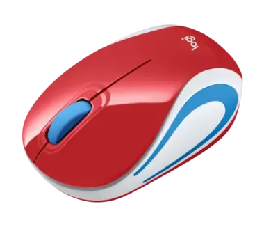 LOGITECH WIRELESS ULTRAPORTATILE M187 910-002732 Rosso