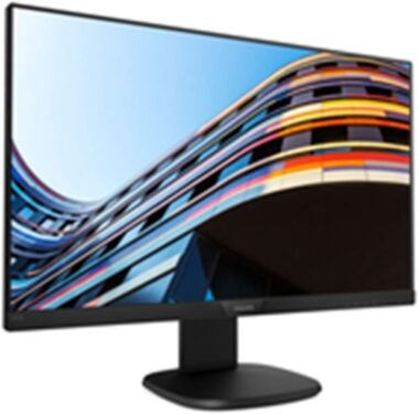 PHILIPS 243S7EYMB - Monitor Full HD da 24 pollici, con tecnologia SoftBlue, multimediale (1920x1080, 1x D-Sub, 1x DisplayPort 1.2) nero