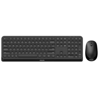 Combo Tastiera+mouse Wireless Philips SPT6307B/34 Black